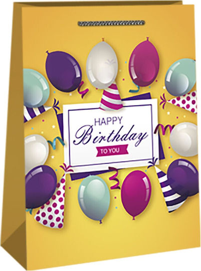 Paper Gift Bag 23x8x17cm 12 Pieces