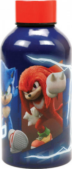 Gim Hedgehog Hedgehog Kids Water Bottle Made of Aluminium Multicolour 500ml
