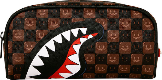 Sprayground Sharks In Paris Grin And Grind Pencil Case Cylinder Sharks In Paris Grin Grind