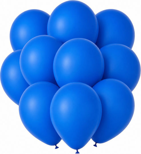 Set of 10 Blue Latex Baptism Balloons