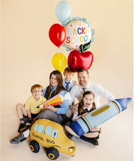 Round Foil Multicolour Balloon