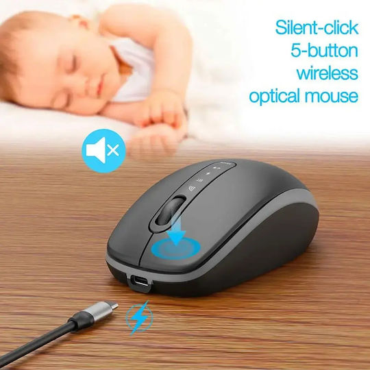 Gembird KBS-WPS-02 Kabelloses Bluetooth Tastatur & Maus Set für Tabletten Englisch (US)