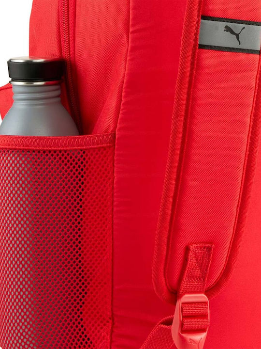 PUMA Σχολική Τσάντα Πλάτης με Θήκη για Παγούρι Κόκκινη 22lt