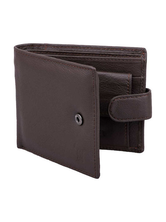 Herrenbrieftasche aus Braun Naturleder Graffette