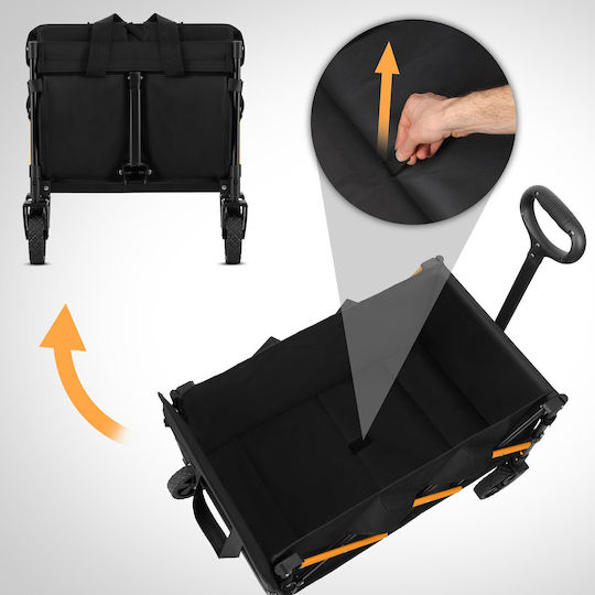 Dump and Foldable Garden Cart 100lt