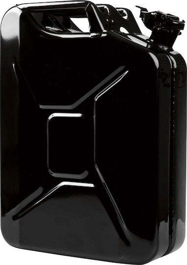 Fuel Canister Made Steel Sheet Capacity 20l Black Color Valpro