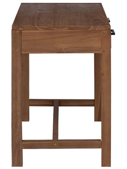 Solid Wood Console Natural W80xD50xH75cm