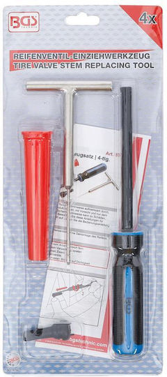 4-teiliges Ventilabzieher-Set BGS 8766