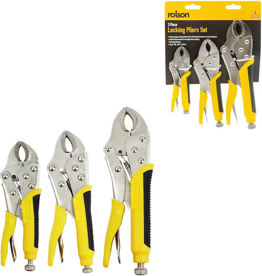 Set 3 Zangen 150 180 225 Mm Rolson