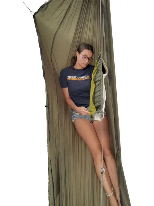 Ticket To The Moon Parachute Fabric Hammock Ticket To The Moon Parachute Fabric Hammock