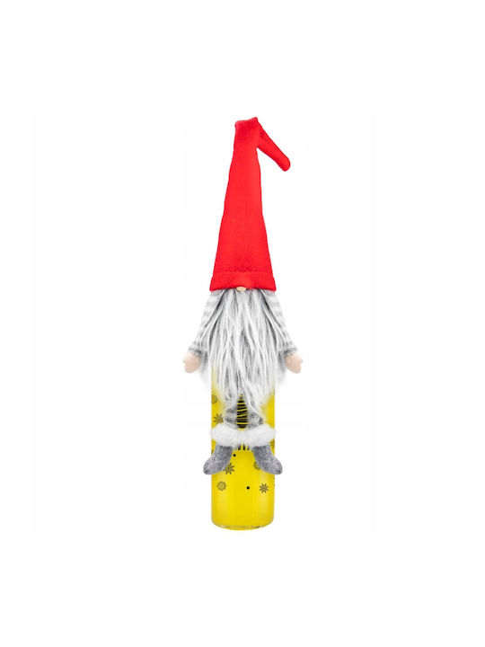 Bimberek Bimberek Weihnachtliches Tischgeschirr Flaschen-Dekoration Stoff Zwerge