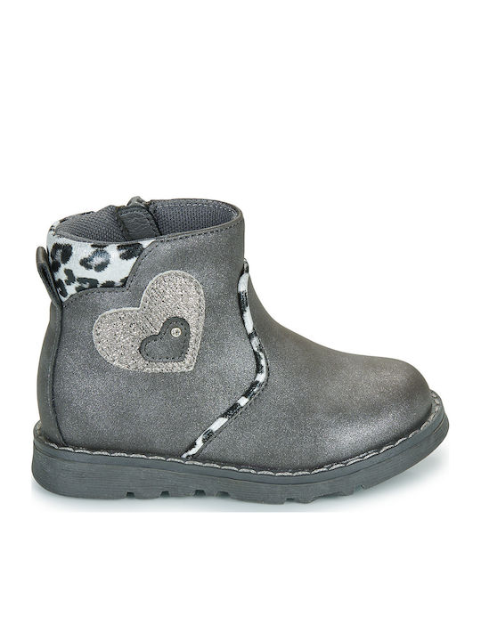 Kinderstiefel Silber