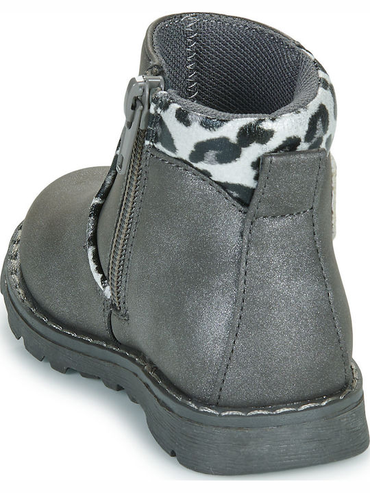 Kinderstiefel Silber