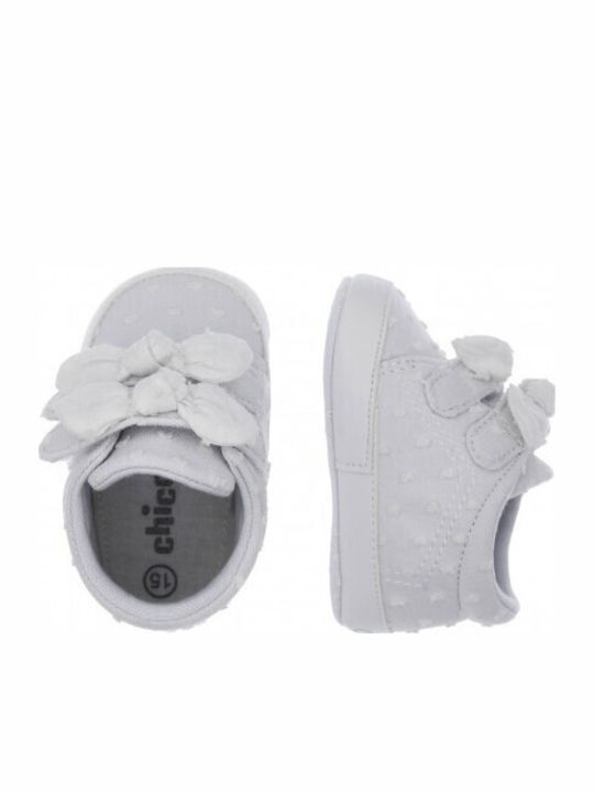 Chicco Βρεφικά Sneakers Αγκαλιάς Λευκά