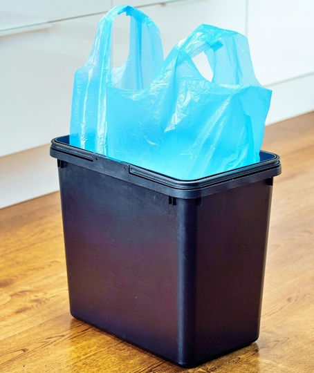 Paclan Verstärkte Müllsäcke mit 60l Fassungsvermögen 90x61cm 16 Stück Blau