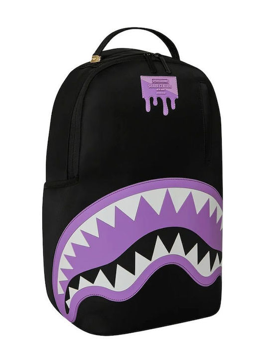 Sprayground School Backpack Junior High-High School Backpacks Shark Central Light Purple
