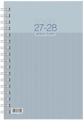 Linardatos Diary Agenda 2027 2028 Weekly Spiral 2 Years 17x24cm Planner For 2029