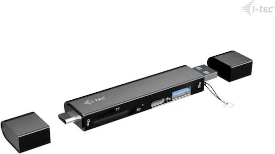 Card Reader I-tec Usb-c/usb-a Dongle Sd Tf 2xusb