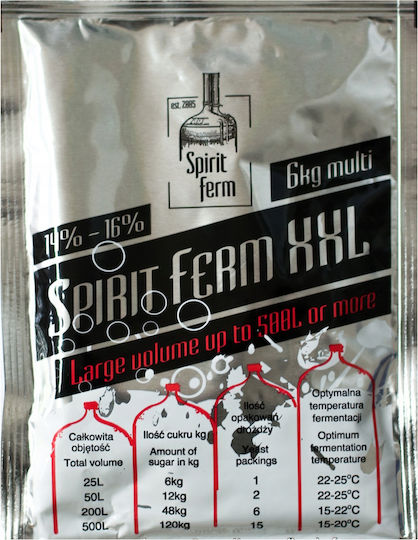 Μαγιά Αποστακτηρίου Spirit Ferm Xxl Μεγάλες Παρτίδες
