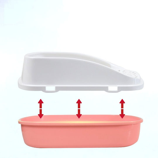 Котешка Тоалетна със Сито Светлосиня М50 x Ш34.5 x В21cm