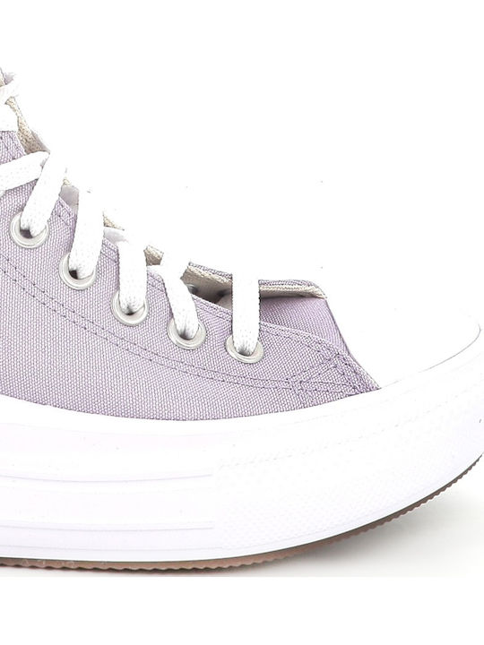 Chuck Taylor All Star Move Kinder Sneaker Hoch Lila
