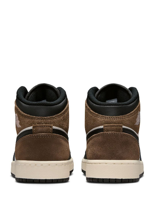 Air Jordan 1 Kids Sneakers High Black