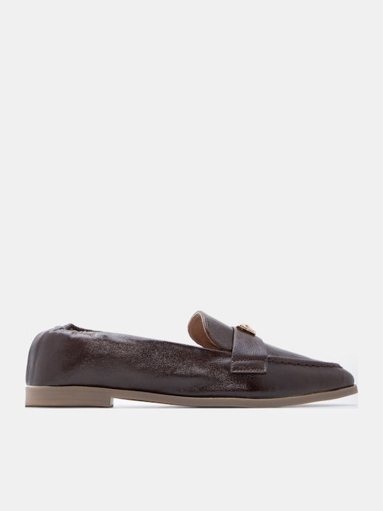 Women's Moccasins In Brown Colour