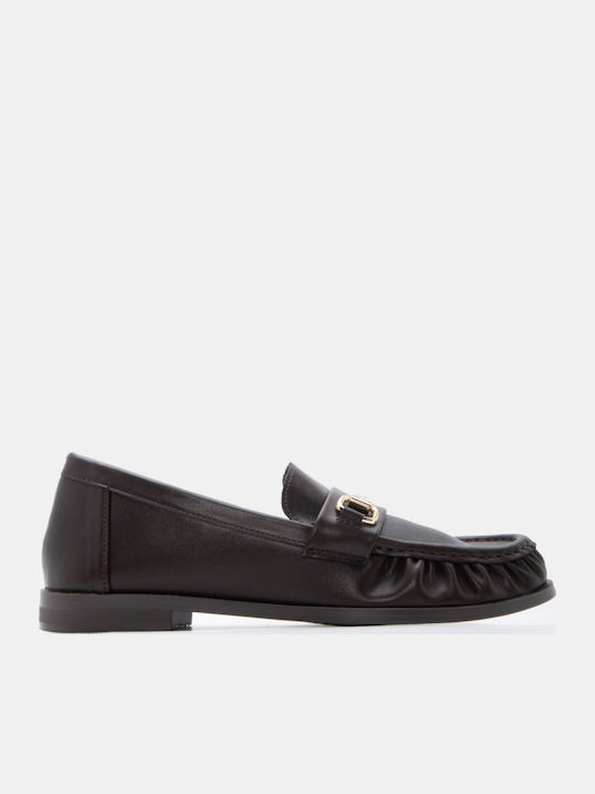 Women's Moccasins In Brown Color