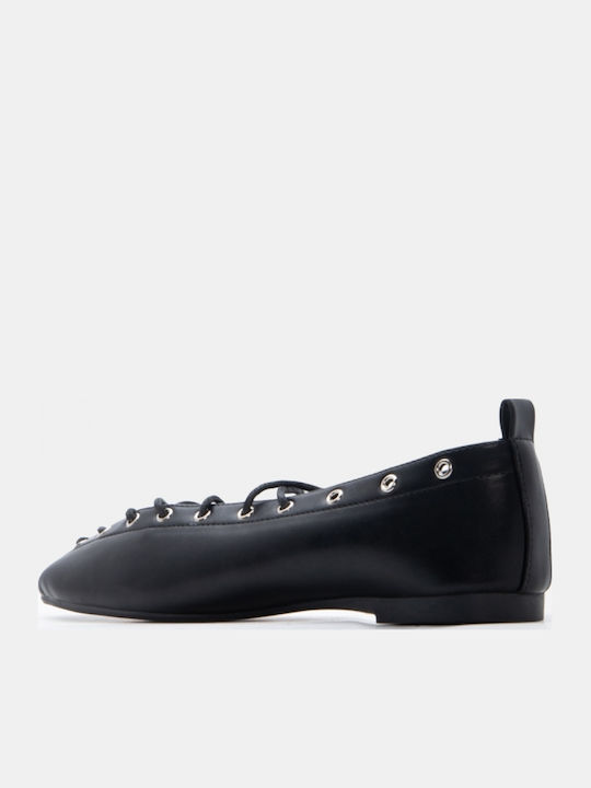 Kurt Geiger Damen Ballerinas Spitz zulaufend Schwarz
