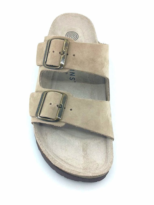 Leather Women's Anatomic Brown Sandals