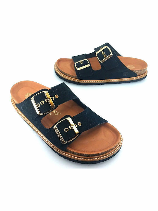 Women's Anatomic Black Sandals
