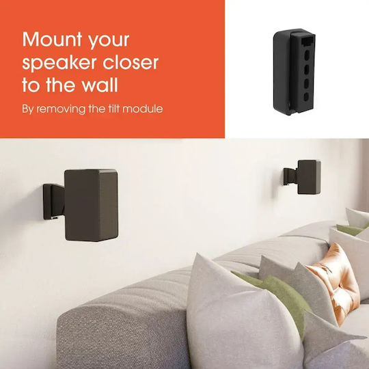 Vogel's Wall Speaker Stand Swm 3021 (1 Piece) in Black Colour