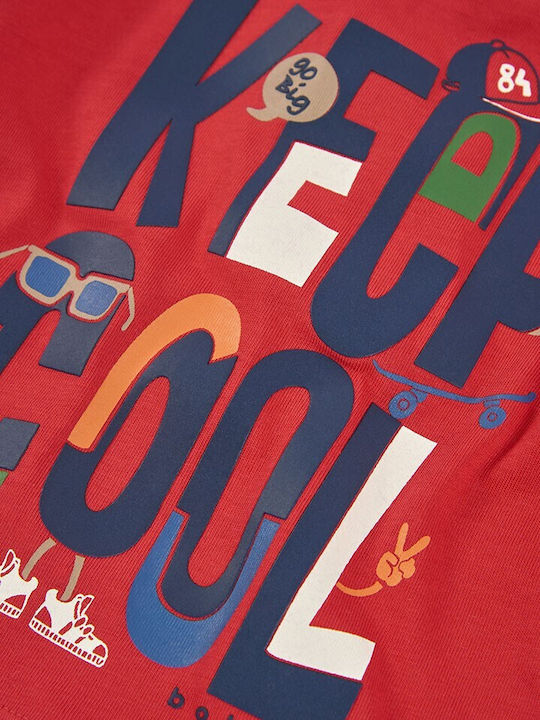 Kids Top Long-sleeved Red