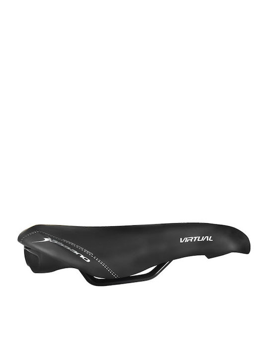 Selle Bassano Virt Neagră Șa Bicicletă Trekking