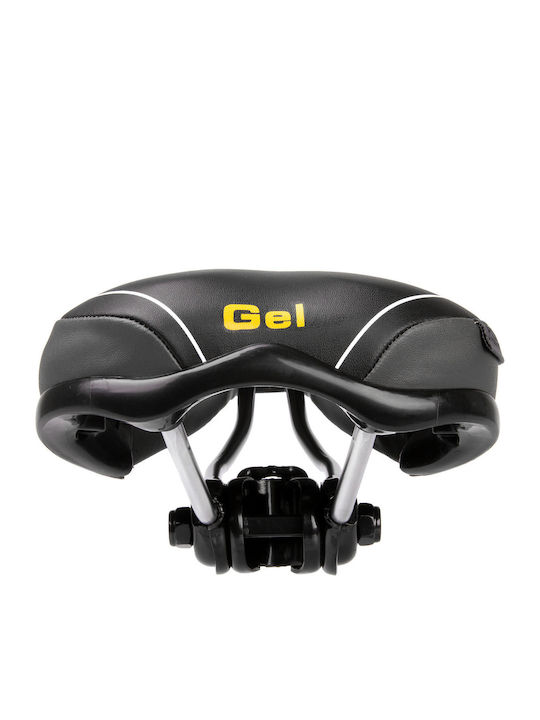 Velo Junior Gel Bicycle Saddle Black With Gel 226 x 150 Mm