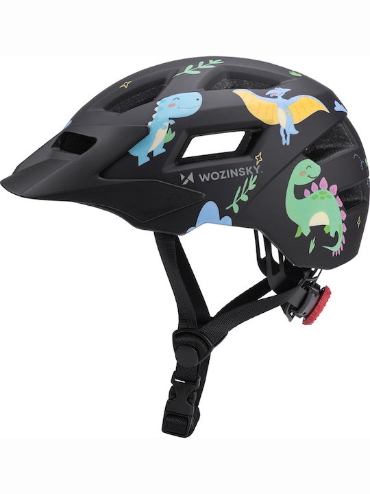 Wozinsky Kids Mountain Bike Helmet Black