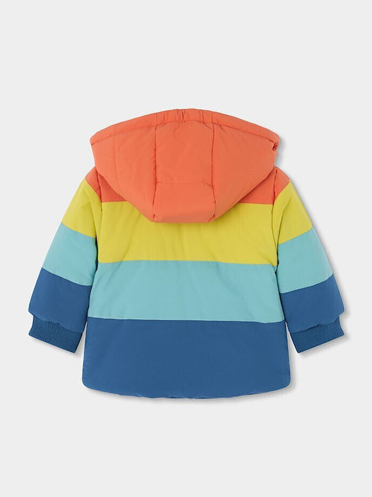 Parka Scurt Multicolor