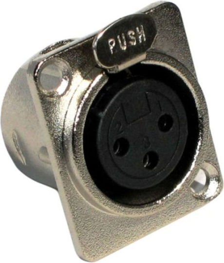 Cobra Pro 3-pin Xlr Female Panel Connector 59113