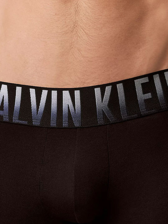 Trunk Men's Boxers Black-Burgundy-Light Blue 3Pack