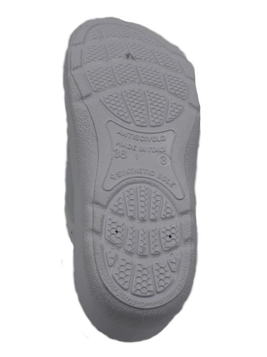 Level Anatomic Men's Anatomic Clogs White