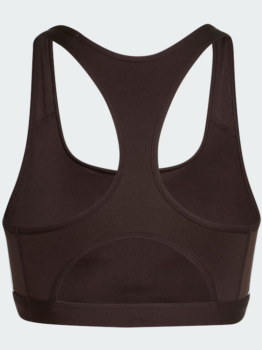Essentials Sutien Sport Atletic Femei Maro