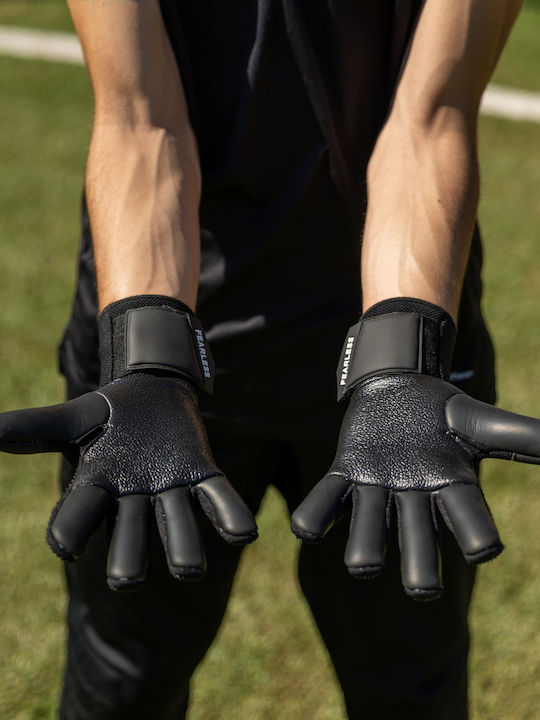 Fearless Goalkeepers Wolf Goalkeeper Gloves Adults & Kids Black