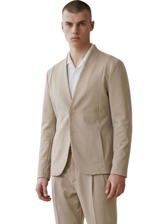 Costum bărbătesc Bej