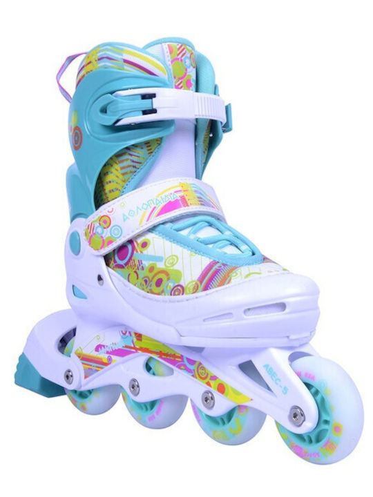 Athlopaidia Inline Adjustable Rollers Mint Children