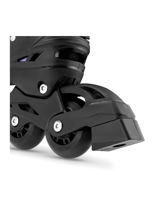 Spokey 4in1 Kids Adjustable Inline Rollers Black