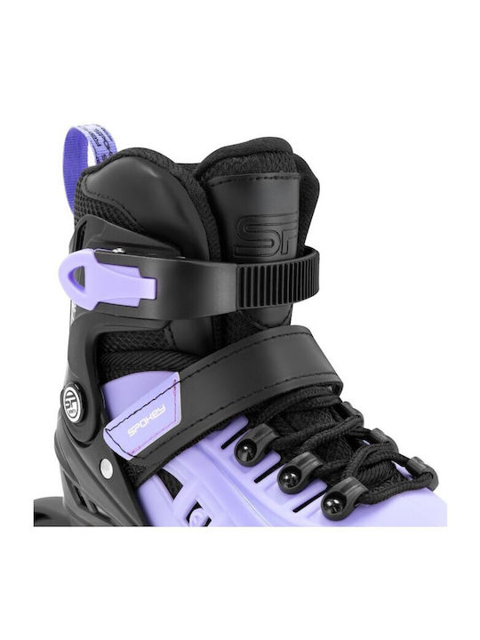 Spokey 4in1 Kids Adjustable Inline Rollers Black
