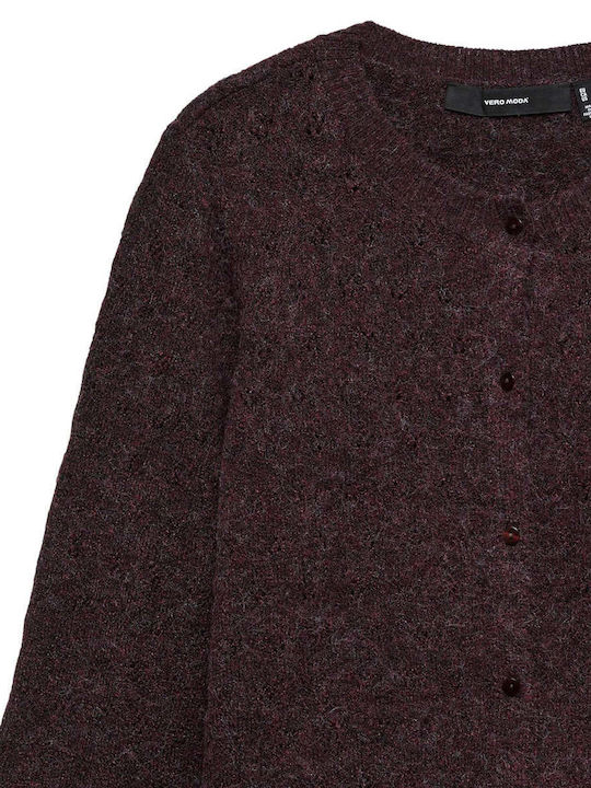 Damen Lang Gestrickte Strickjacke Schokoladen Torte