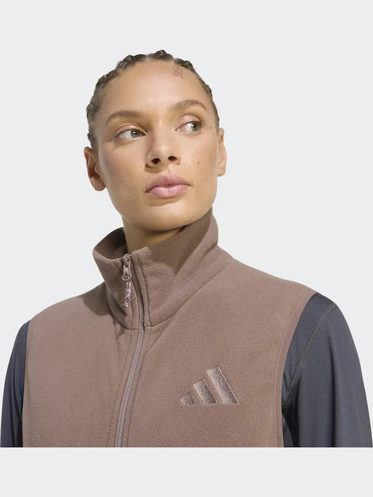Braune Damen Weste