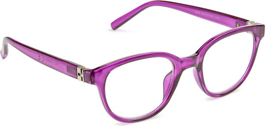 Sequoia Lesebrillen +0,50 in Lila Farbe 8956mohv-0,50
