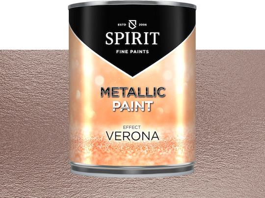 Декоративна Боя Spirit Verona Метални Перлени Частици 1л Светлокафяв